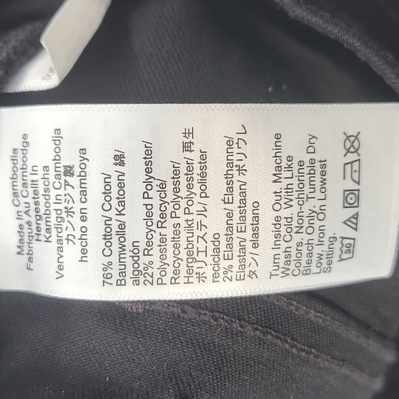 J Crew Factory Essential straight jean in all-day stretch in Black 28P NWT BT024 - Picture 9 of 12